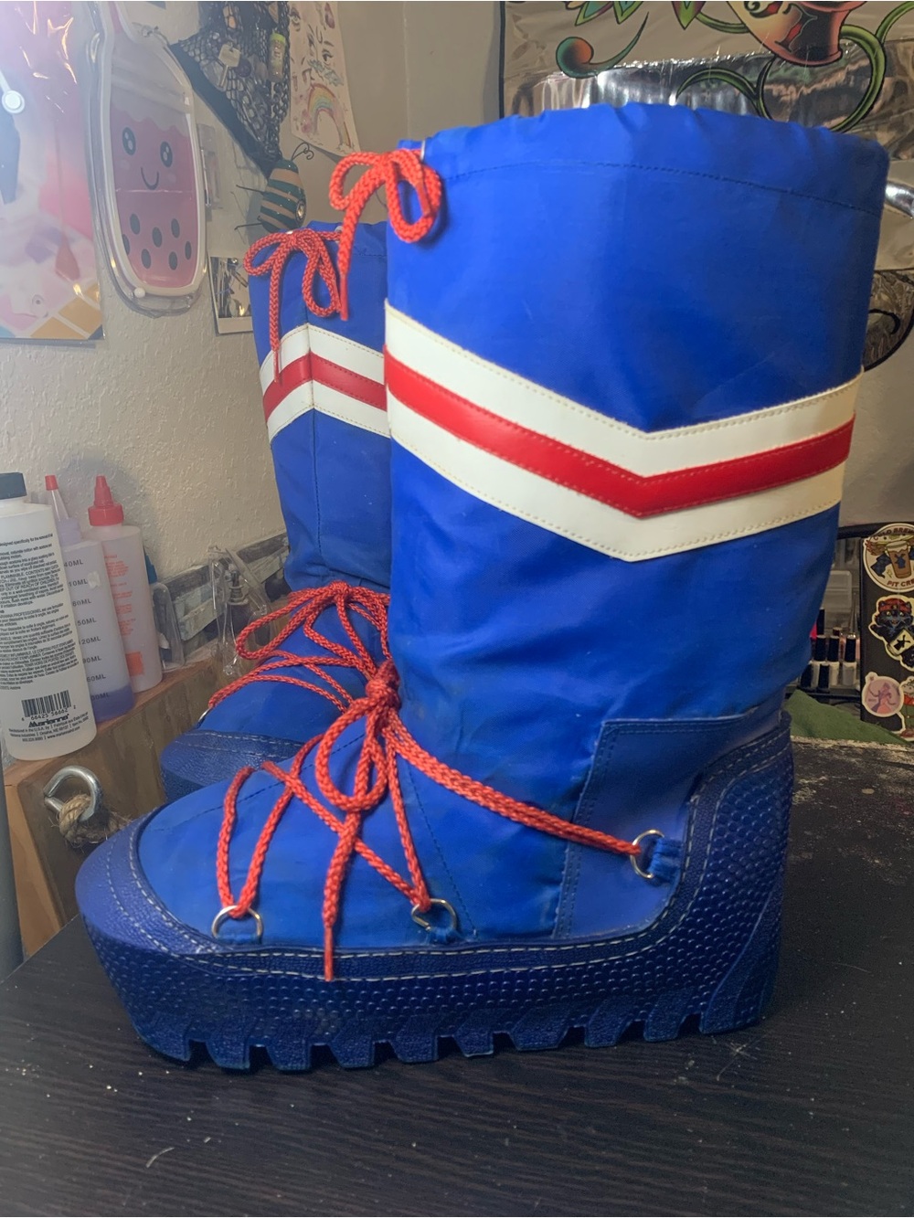 80s moon boots snow boots